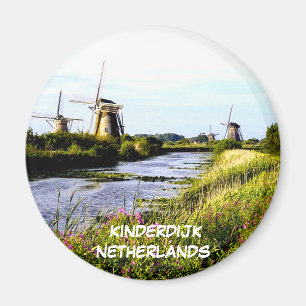 KINDERDIJK NEDERLAND MAGNEET