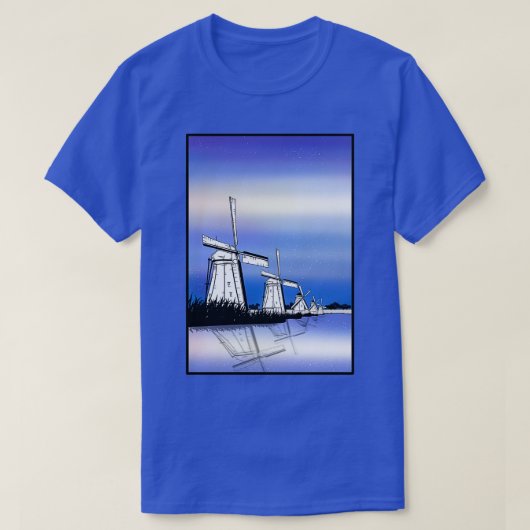 Kinderdijk T-shirt (Design voorkant)