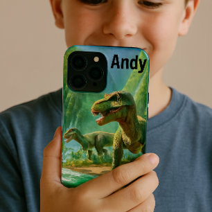 Kinderdinosaurussen iPhone 13 Pro Max Hoesje