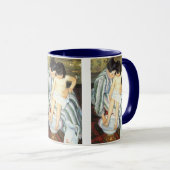 Kindereed van Mary Cassatt  Impressionisme Mok (Voorkant rechts)