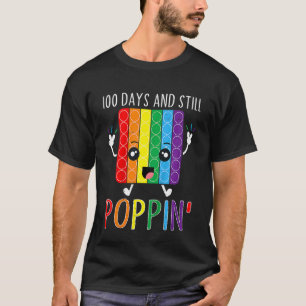 Kinderen 100 dagen en nog steeds papaveren 100 dag t-shirt