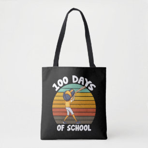 Kinderen 100 dagen school jongens 100ste dag honkb draagtas