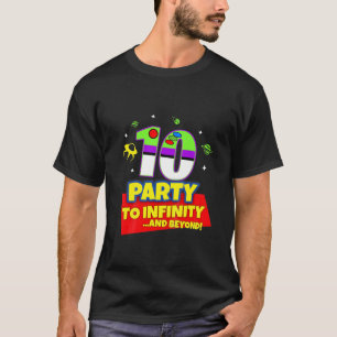 Kinderen 10 jaar oude 10e Speelgoed Buzz Partij te T-shirt
