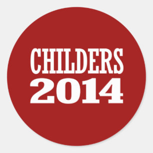 KINDEREN 2014 RONDE STICKER