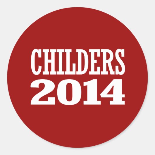 KINDEREN 2014 RONDE STICKER (Voorkant)