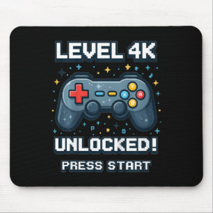 Kinderen 4k Jongens Ck naar school Retro Gamer 4k Muismat