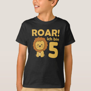 Kinderen 5. 5 jaar oud als ik vijf ben t-shirt