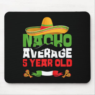 Kinderen 5 Jaar Oude Mexicaanse Fiesta 5e Verjaard Muismat