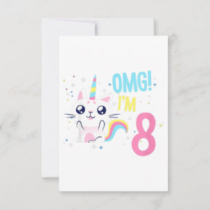 Kinderen 8 Jaar Oud Meisje Verjaardag Outfit Cadea Kaart