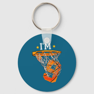 Kinderen 9e verjaardag basketbal 9 jongen meisje 6 sleutelhanger