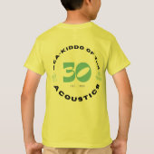 KINDEREN - "Aca-Kiddo" Kies uw eigen kleur T-shirt (Achterkant)