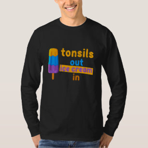 Kinderen Amandelen Uit Ijs In Amandelen Verwijderi T-shirt
