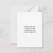 Kinderen Avocado Valentijnsdag Notitiekaartje (Achterkant)