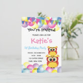 Kinderen baby kaart (Staand voorkant)