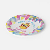 Kinderen baby papieren bordje (Gekanteld)