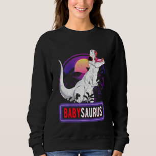 Kinderen Babysaurus T Rex Dinosaur Baby Saurus Fam Trui