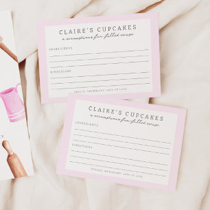 Kinderen Baking Birthday Bash   Meisjes Kaart ontv Notitiekaartje