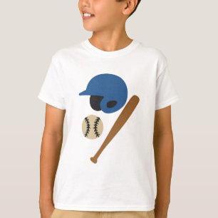 Kinderen Baseball T-shirt – Rubber Tekst Stijl