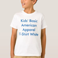 Kinderen Basic Apparel T-Shirt, White