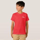 Kinderen Basic T-Shirt | Eco fitness (Voorkant volledig)