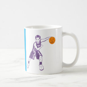 Kinderen basketbal mok