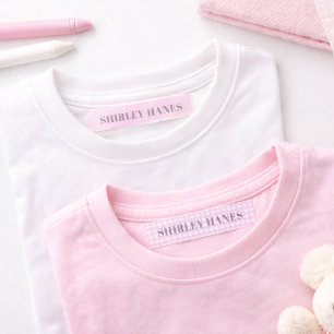 Kinderen Bejaarde Ouder Roze Kleding Labels