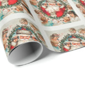  kinderen bellen kerstmis voor kerstmis cadeaupapier (Rol Hoek)