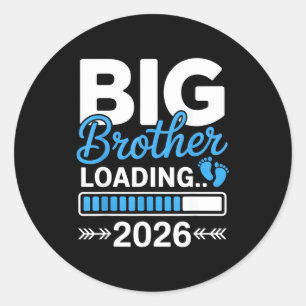 Kinderen Big Brother Loading 2026, Bevorderd Tot G Ronde Sticker
