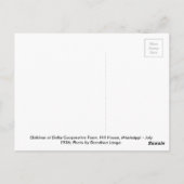 Kinderen bij het Huis van de Heuvel, de Briefkaart (Achterkant)