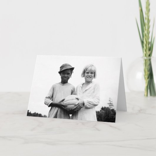 Kinderen bij het Huis van de Heuvel, de Kaart (Voorkant)