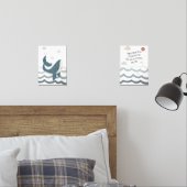 Kinderen Bijbelvers kust set van 2 poster (Slaapkamer)