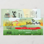 Kinderen Birthday Fun Rustic Festival (Voorkant / Achterkant)