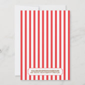 Kinderen - Birthday Uitnodiging - Circus (Achterkant)