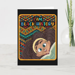 Kinderen Black History Month Afro Liefde Afrika Am Kaart