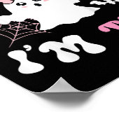 Kinderen Boo Ik ben twee spook tweede 2e verjaarda Poster (Hoek)