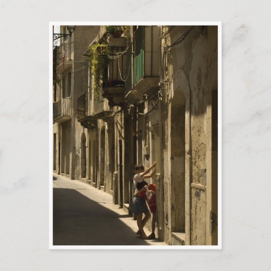 kinderen briefkaart (Voorkant)