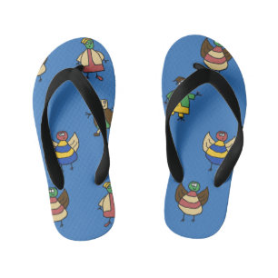 Kinderen Cartoons Pret Familie Jongen op elke kleu Kinder Teenslippers