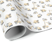 kinderen constructie cadeaupapier (Rol Hoek)