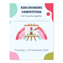 Kinderen Creatieve Tekenposter