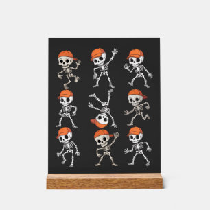Kinderen Dansend Skelet Halloween Acryl Bord