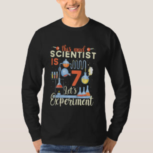 Kinderen deze dikke wetenschapper is 7 Laten we de T-shirt