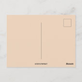  kinderen die bidden voor de Thanksgiving Briefkaart (Achterkant)