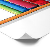 Kinderen die boeken lezen poster (Hoek)