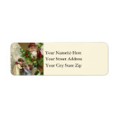 Kinderen die Holly hangen Etiket (Voorkant)