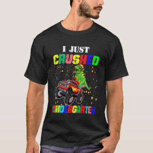 Kinderen die ik net Kindergarten Dinosaurus Trex M T-shirt