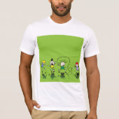 Kinderen die Mannen T-shirt spelen (Voorkant)