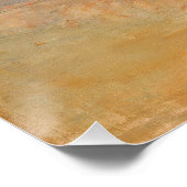 Kinderen die op het strand spelen perfect poster (Hoek)