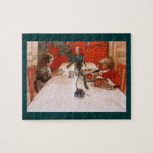 Kinderen die Super eten Legpuzzel