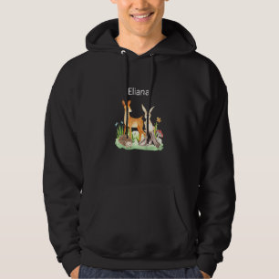 Kinderen Dier hert konijn egel Eliana Hoodie