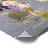Kinderen door Edward Henry Potthast Poster (Hoek)